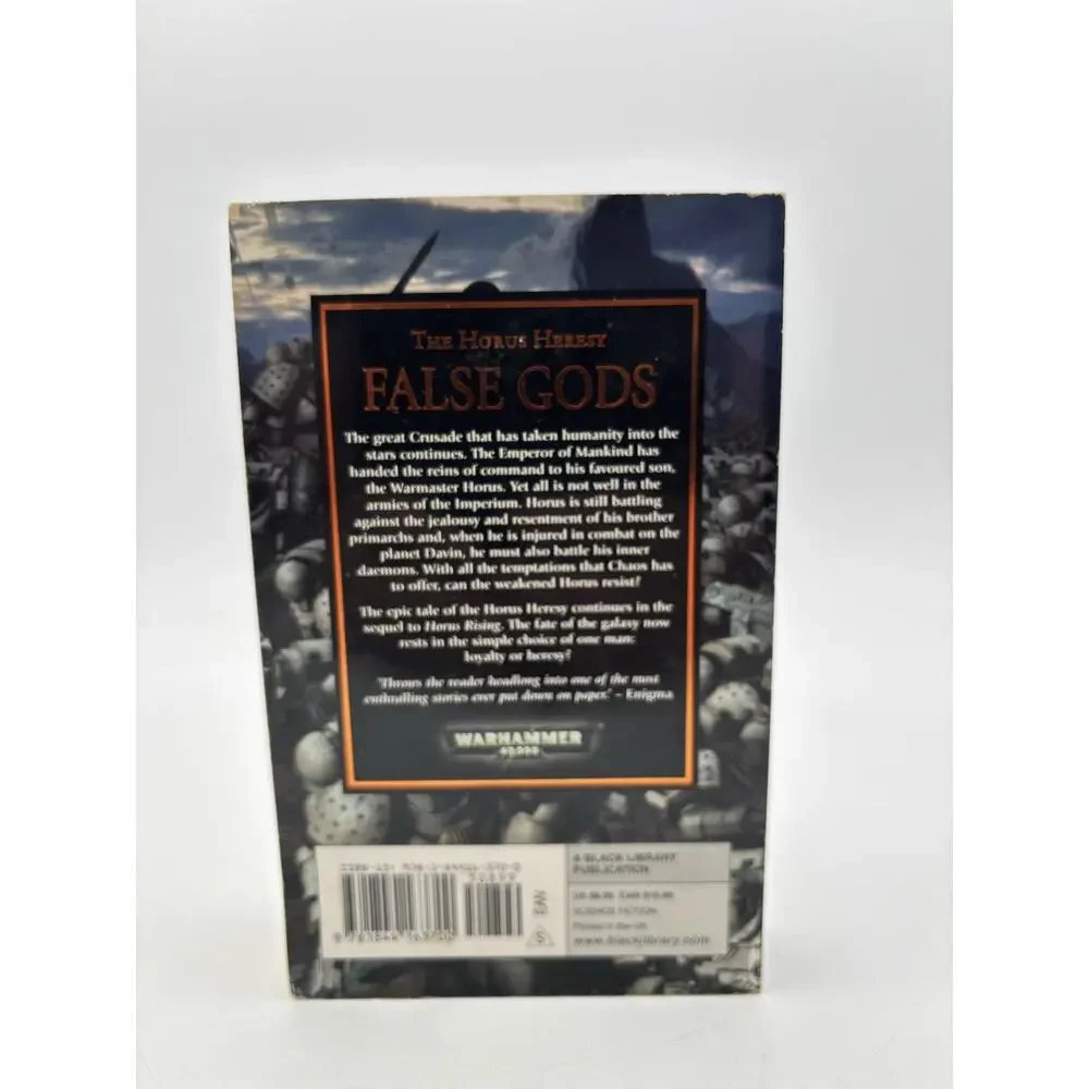 False Gods Horus Heresy Warhammer 40k 1st Printing Mass Market Paperback McNeill